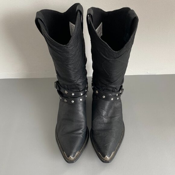 Durango Women’s Leather Western Studded Boots S 7 - Picture 3 of 15